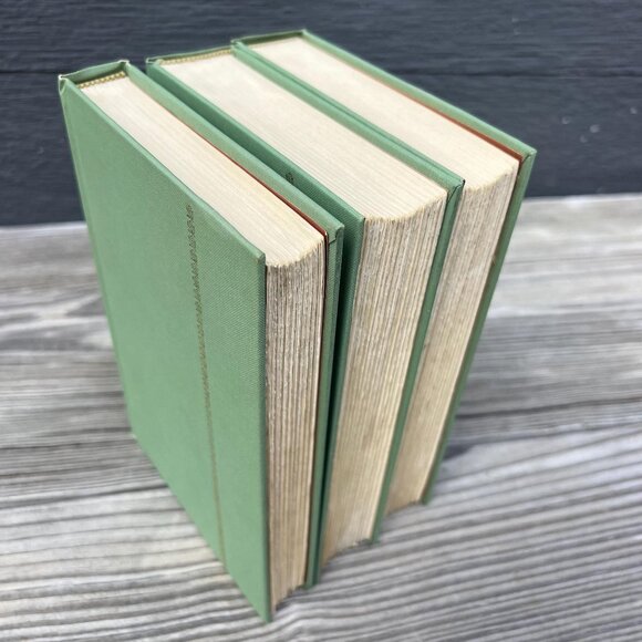 D.H. Lawrence Novels, Set of Three Books, Green Vintage Hardcovers - Picture 5 of 9